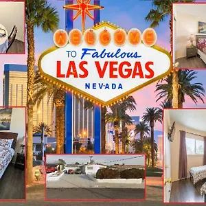 Vacation 3.5 Mi To Strip/dt/outlt Up To 8 Gst Holiday home